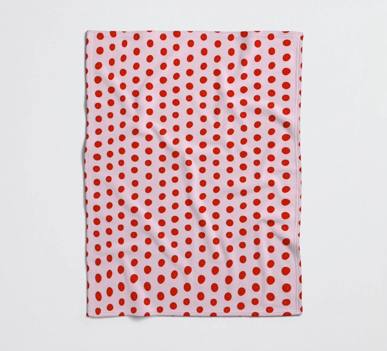 Red Dot Pattern coperta in pile da treechild