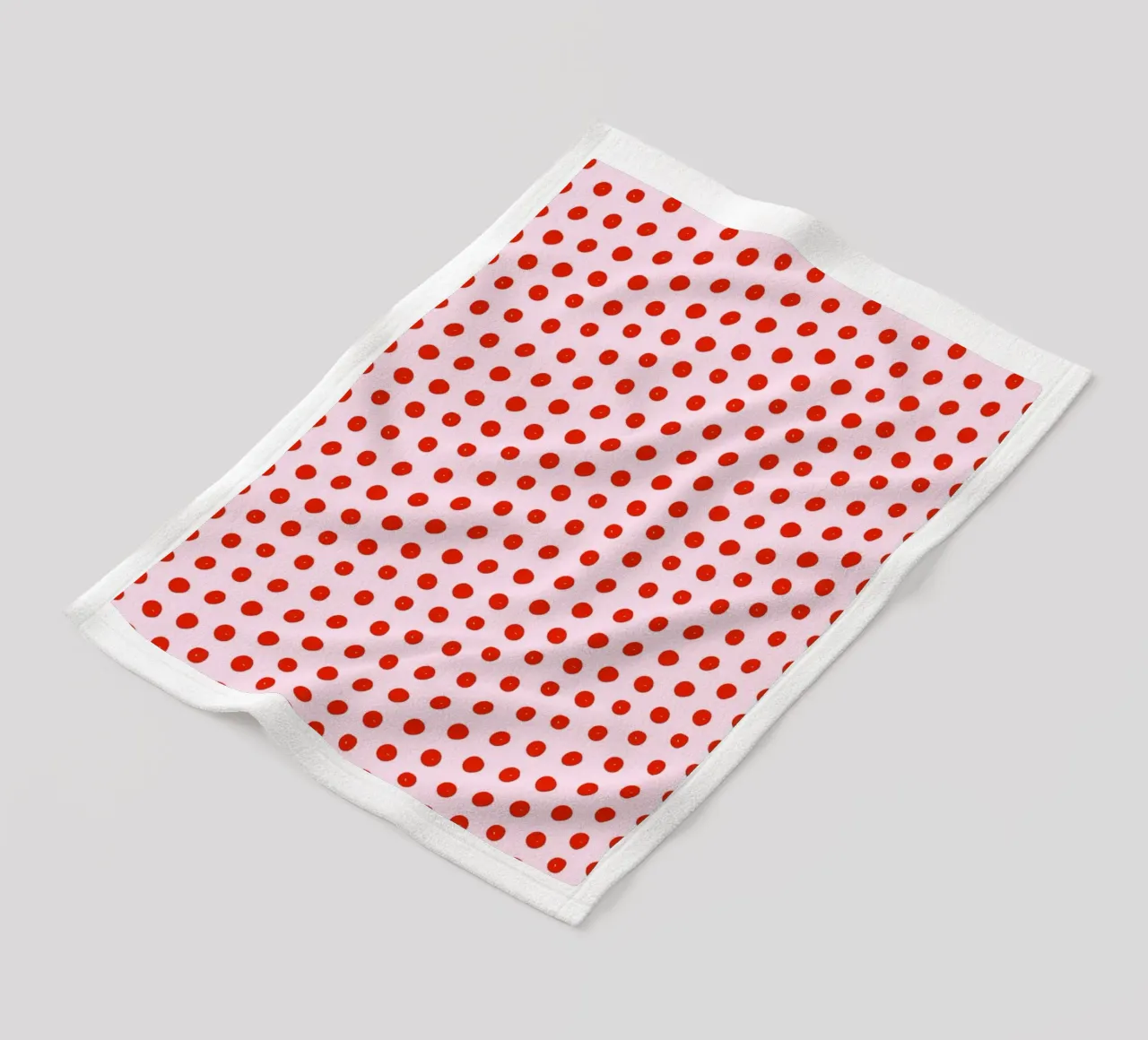 Red Dot Pattern manta de franela de treechild