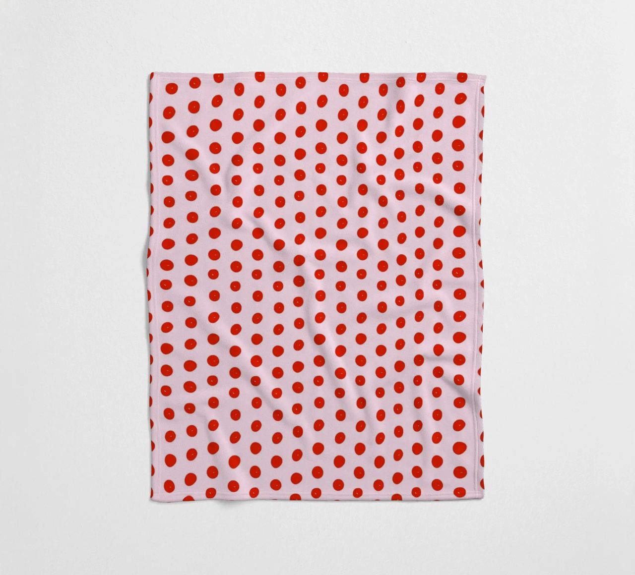 Red Dot Pattern coperta in pile da treechild