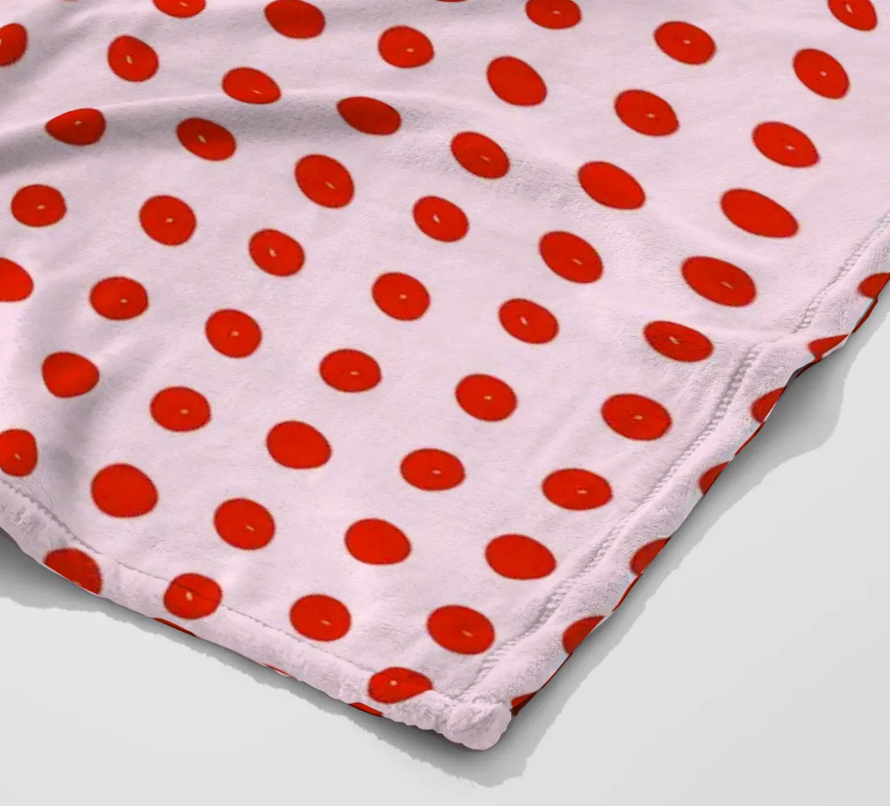 Red Dot Pattern coperta in pile da treechild