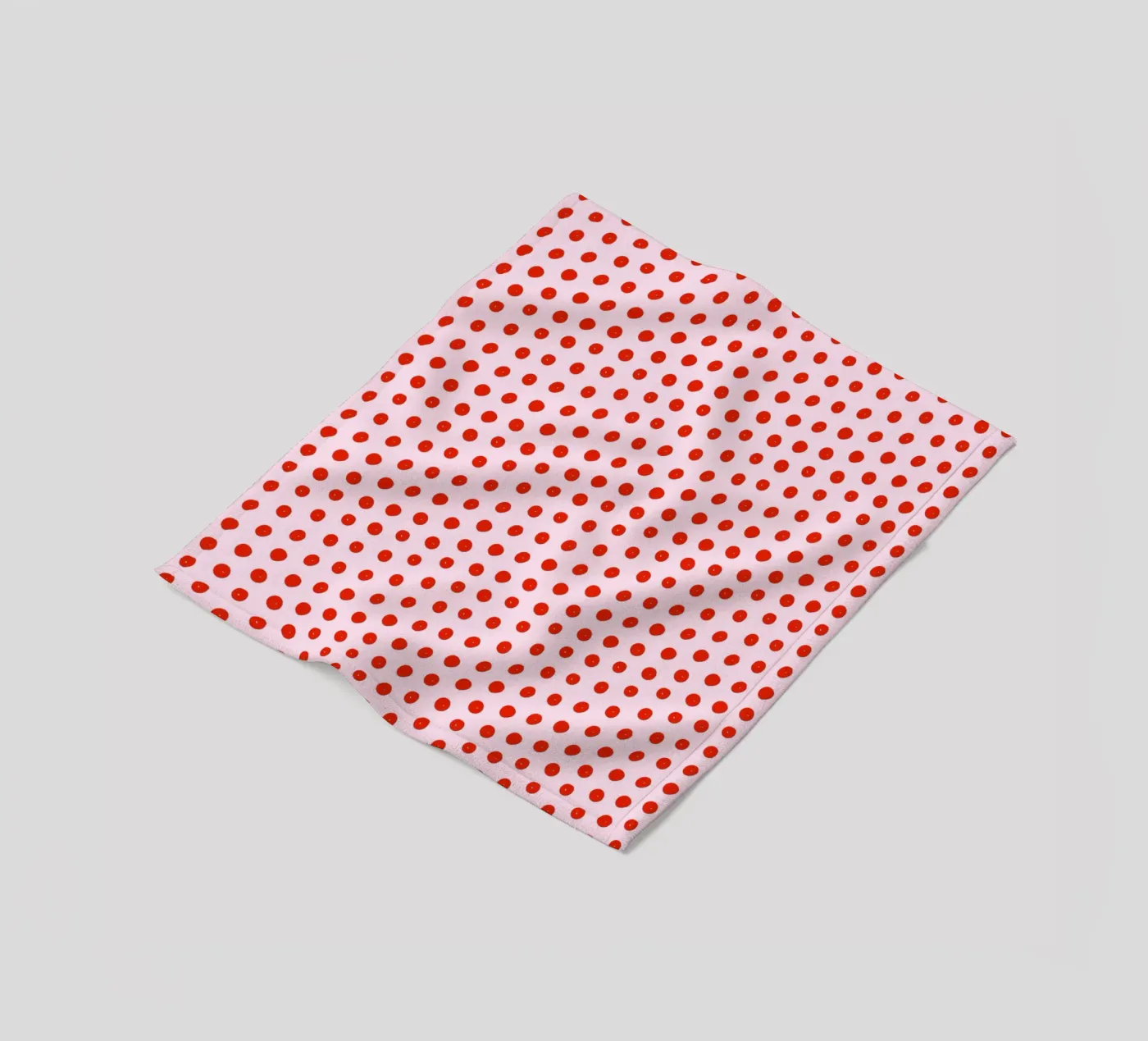 Red Dot Pattern Fleecedecke von treechild