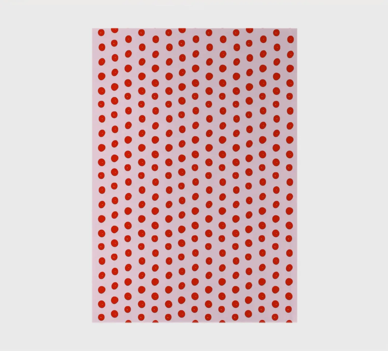 Red Dot Pattern notebook by treechild