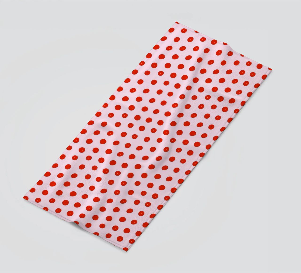 Red Dot Pattern telo mare da treechild