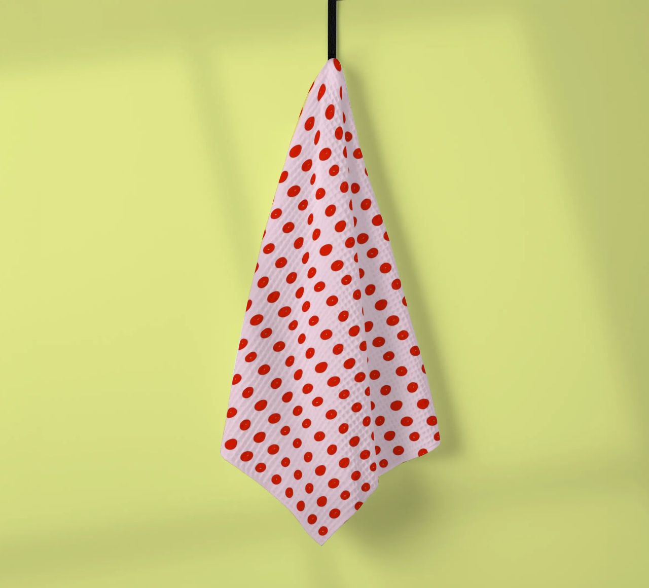 Red Dot Pattern canovaccio da cucina da treechild