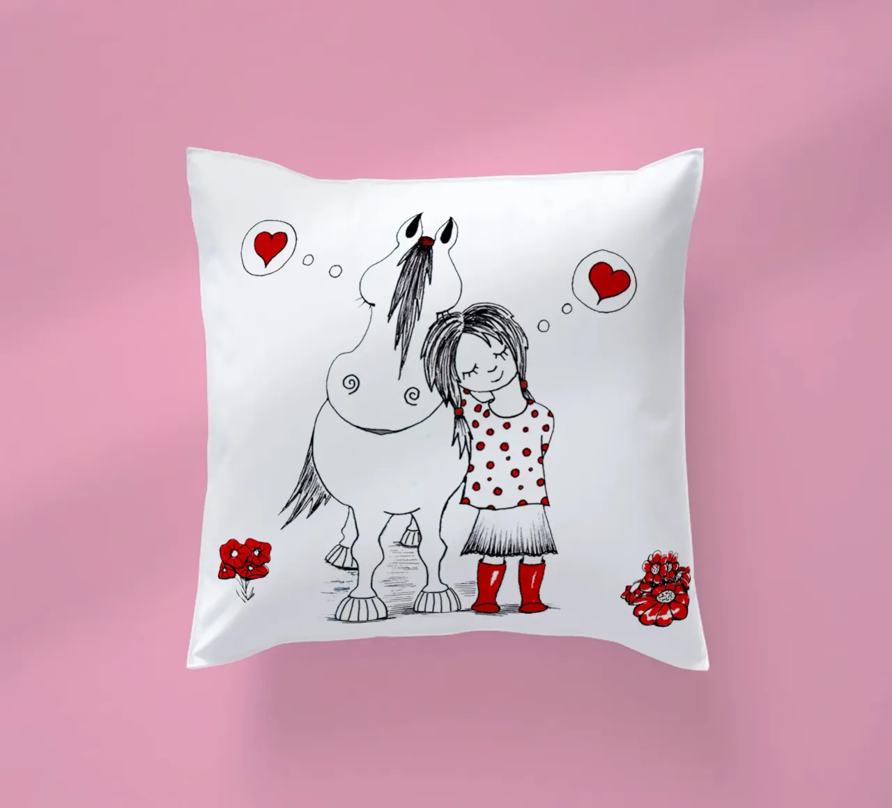 Pferdemädchen cuscino da Pferdemädchen