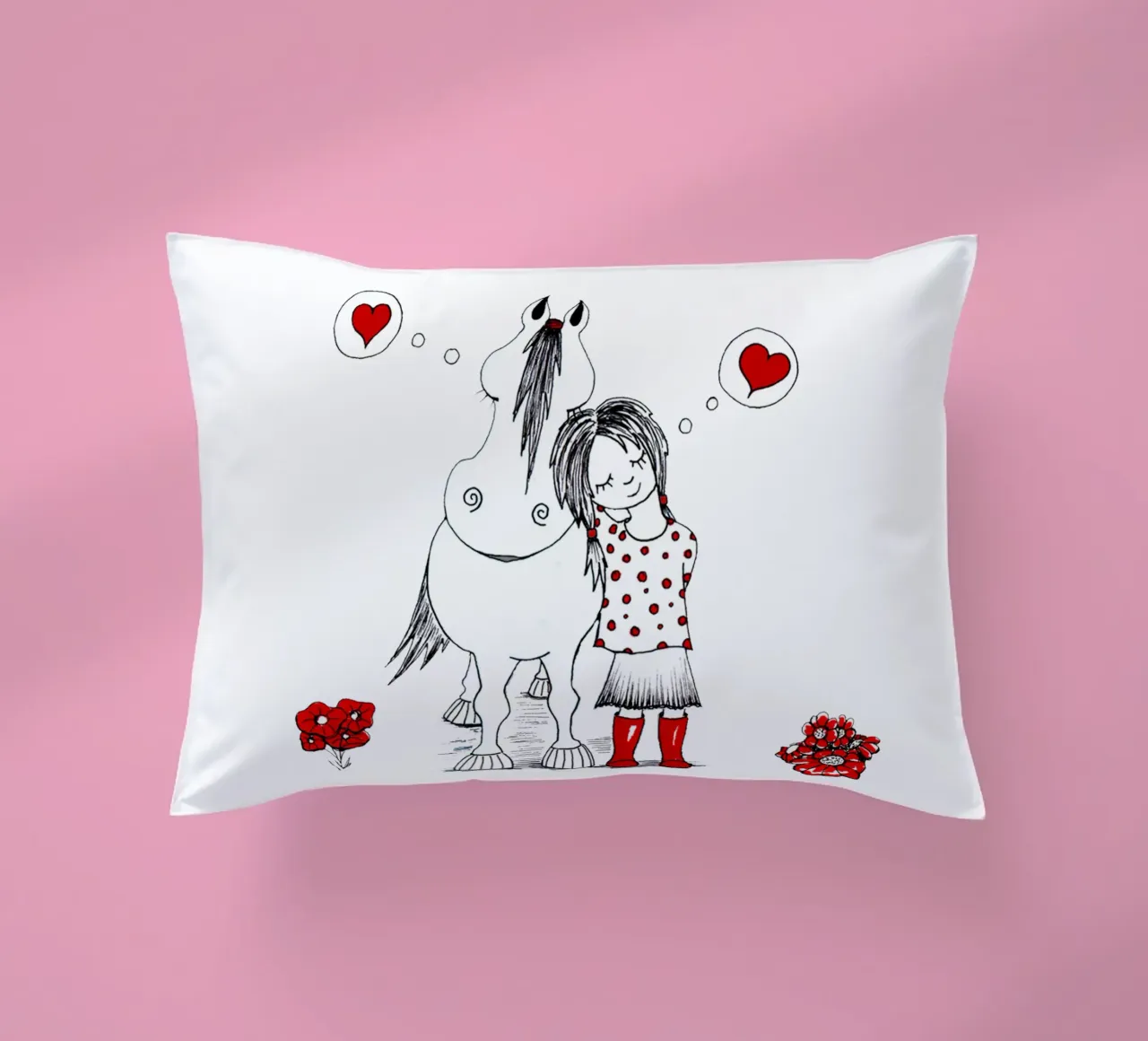 Pferdemädchen cuscino da Pferdemädchen