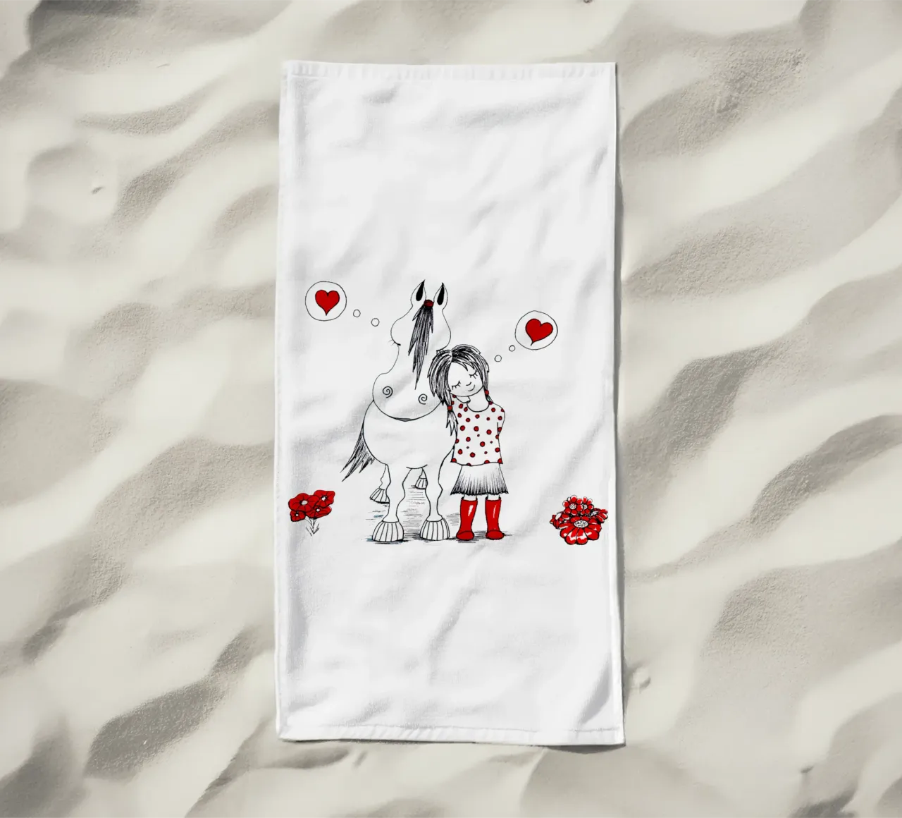 Pferdemädchen telo mare da Pferdemädchen