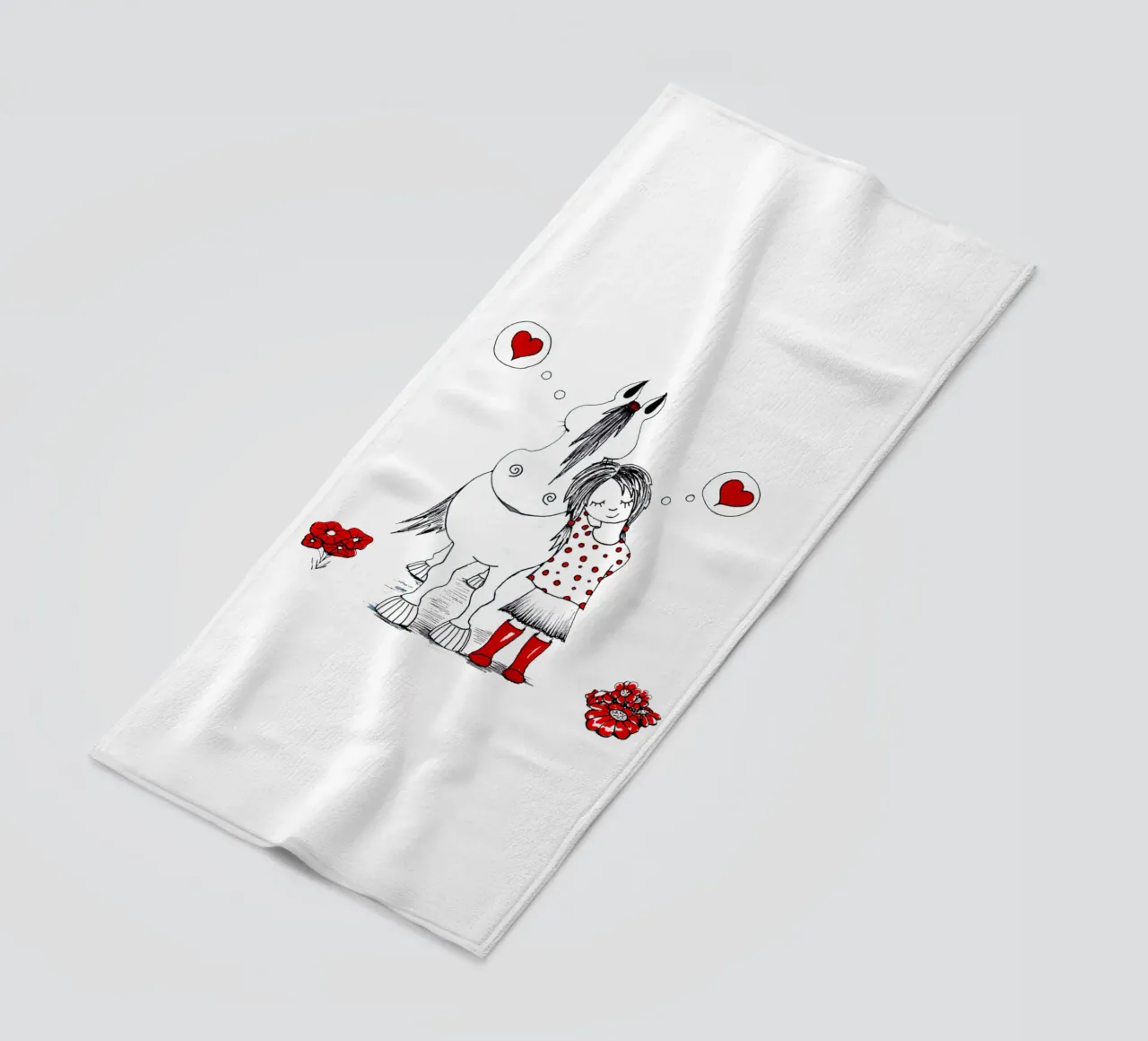 Pferdemädchen telo mare da Pferdemädchen