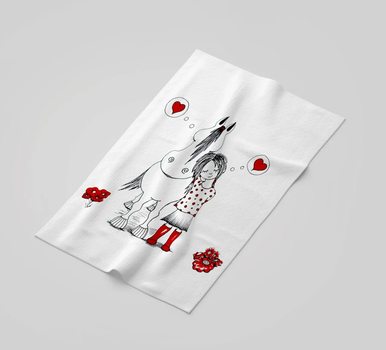 Pferdemädchen telo mare da Pferdemädchen