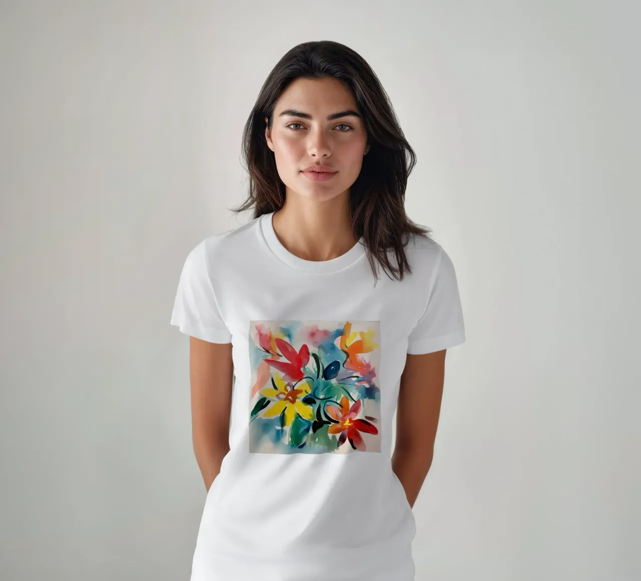 Esplosione floreale t-shirt da DaarbyN