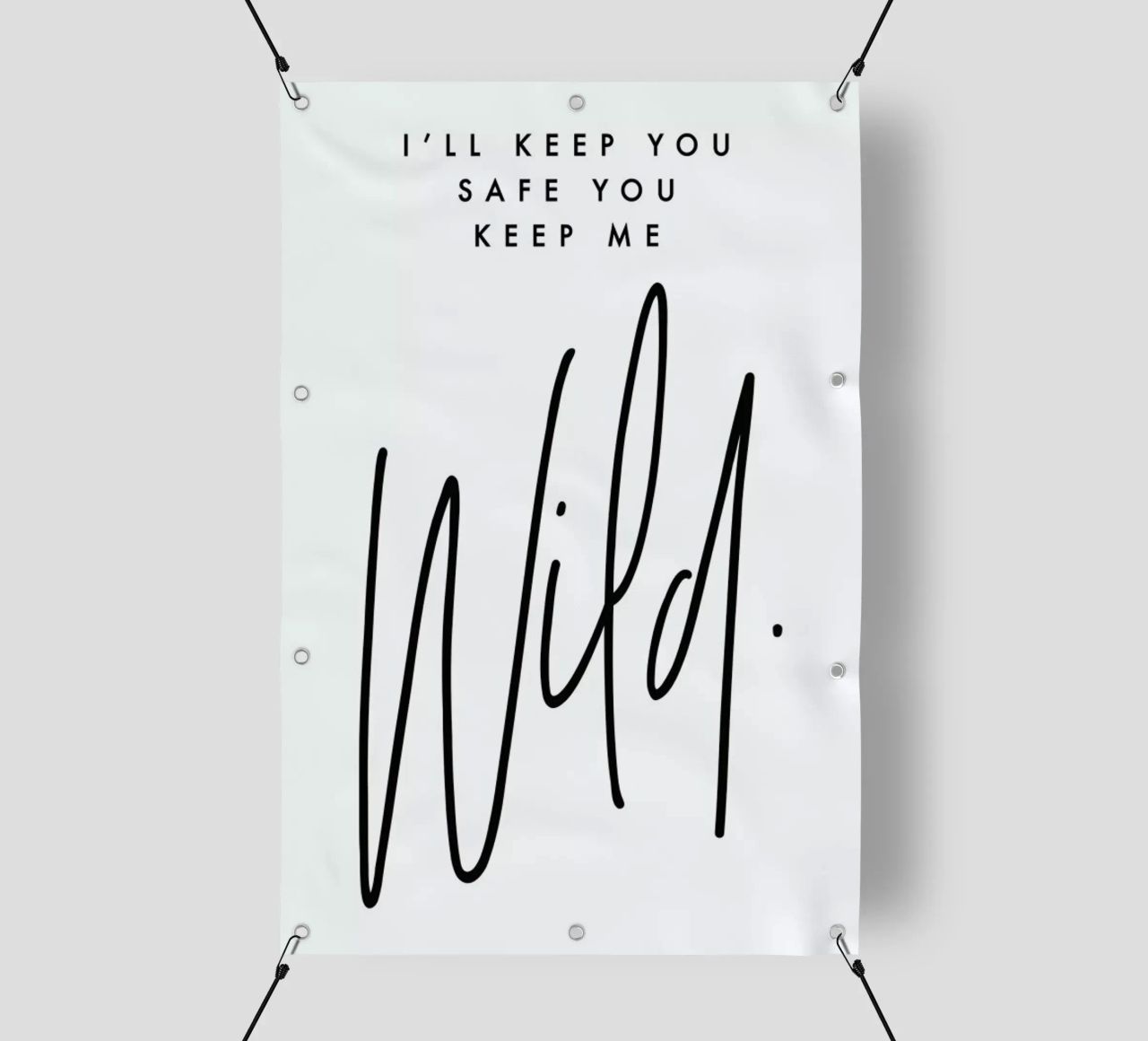 I'll Keep You Safe telo in pvc da Honeymoon Hotel