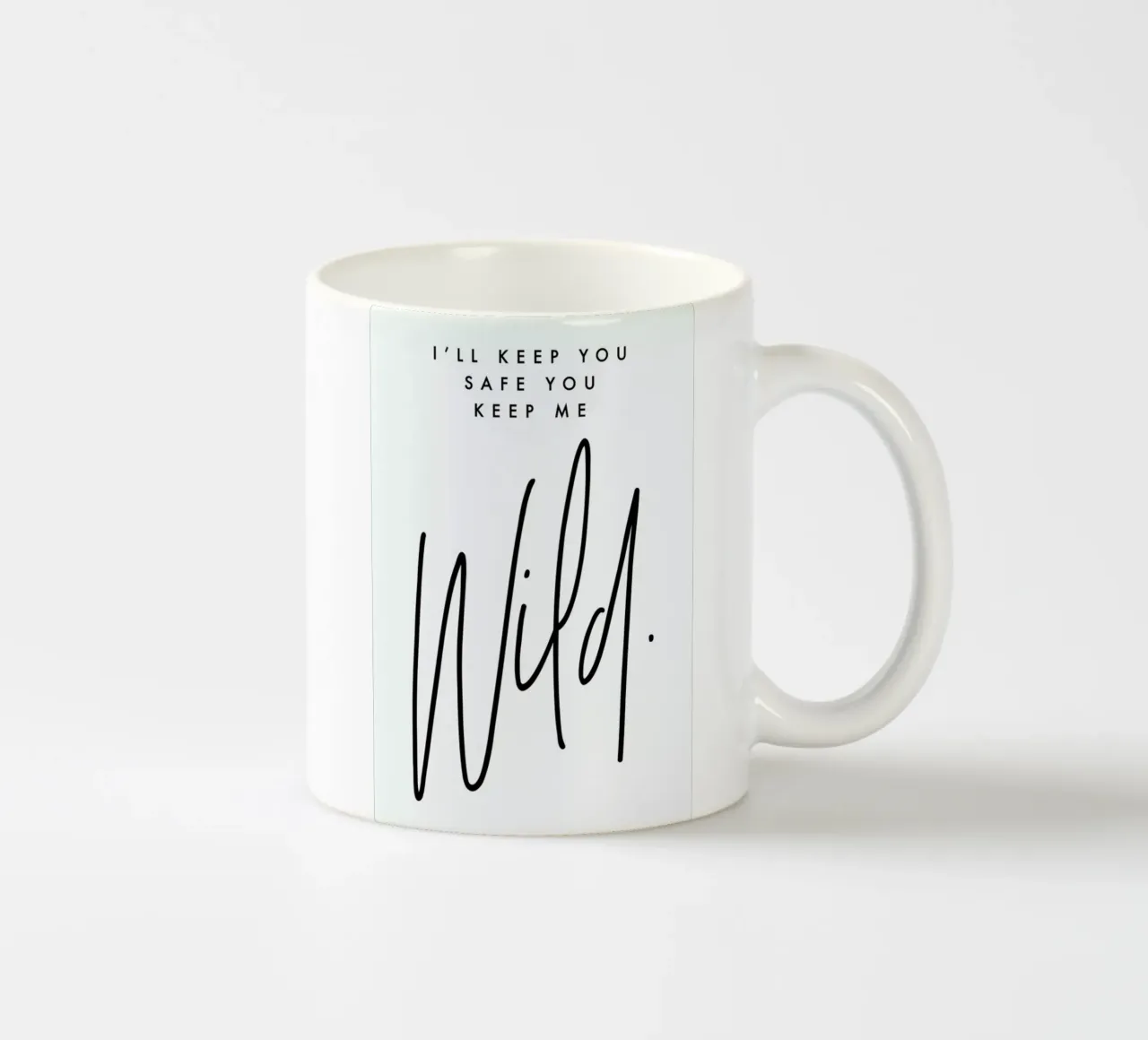 I'll Keep You Safe taza de cerámica de Honeymoon Hotel