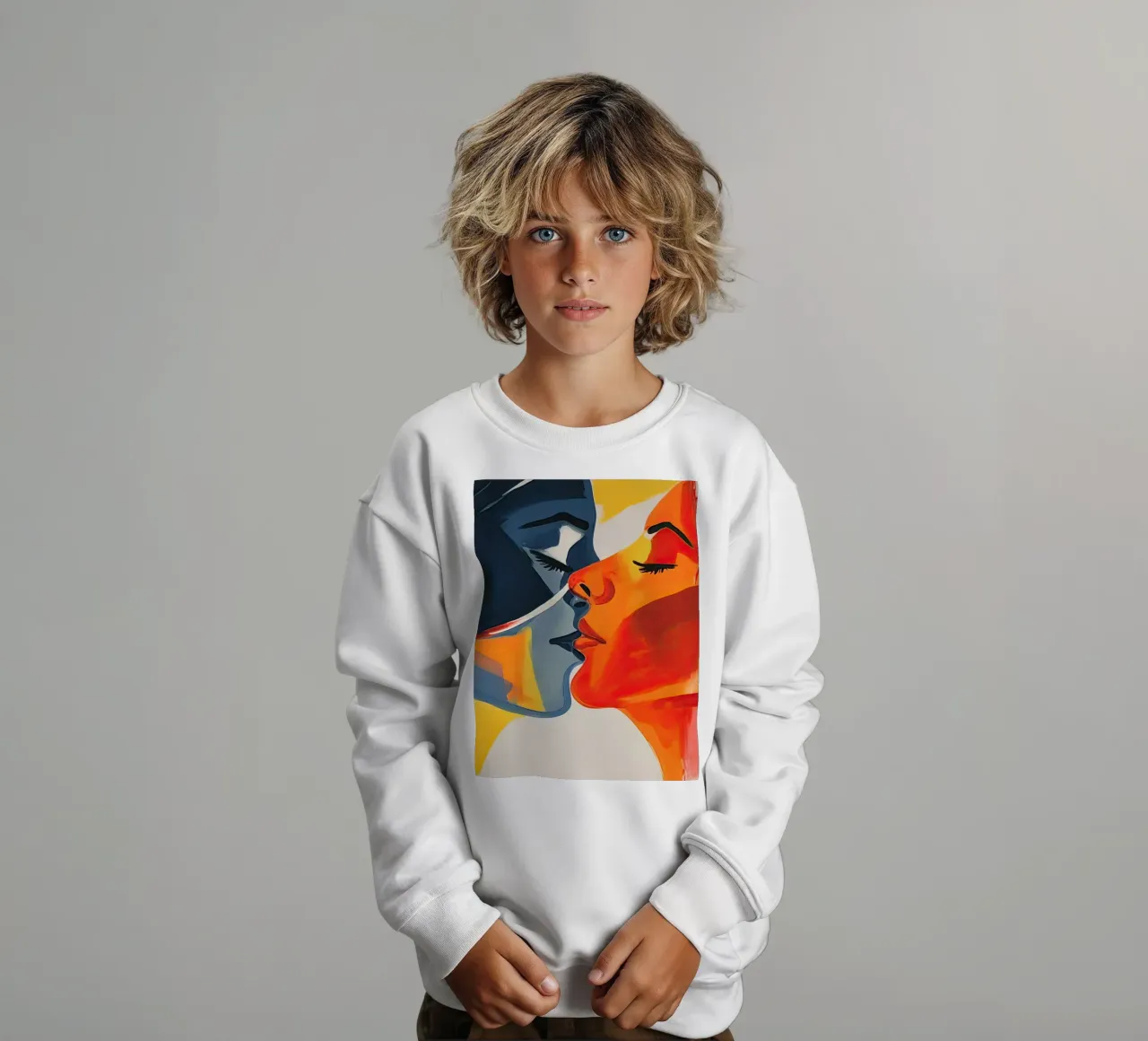 Il bacio perfetto felpa bambino da DaarbyN