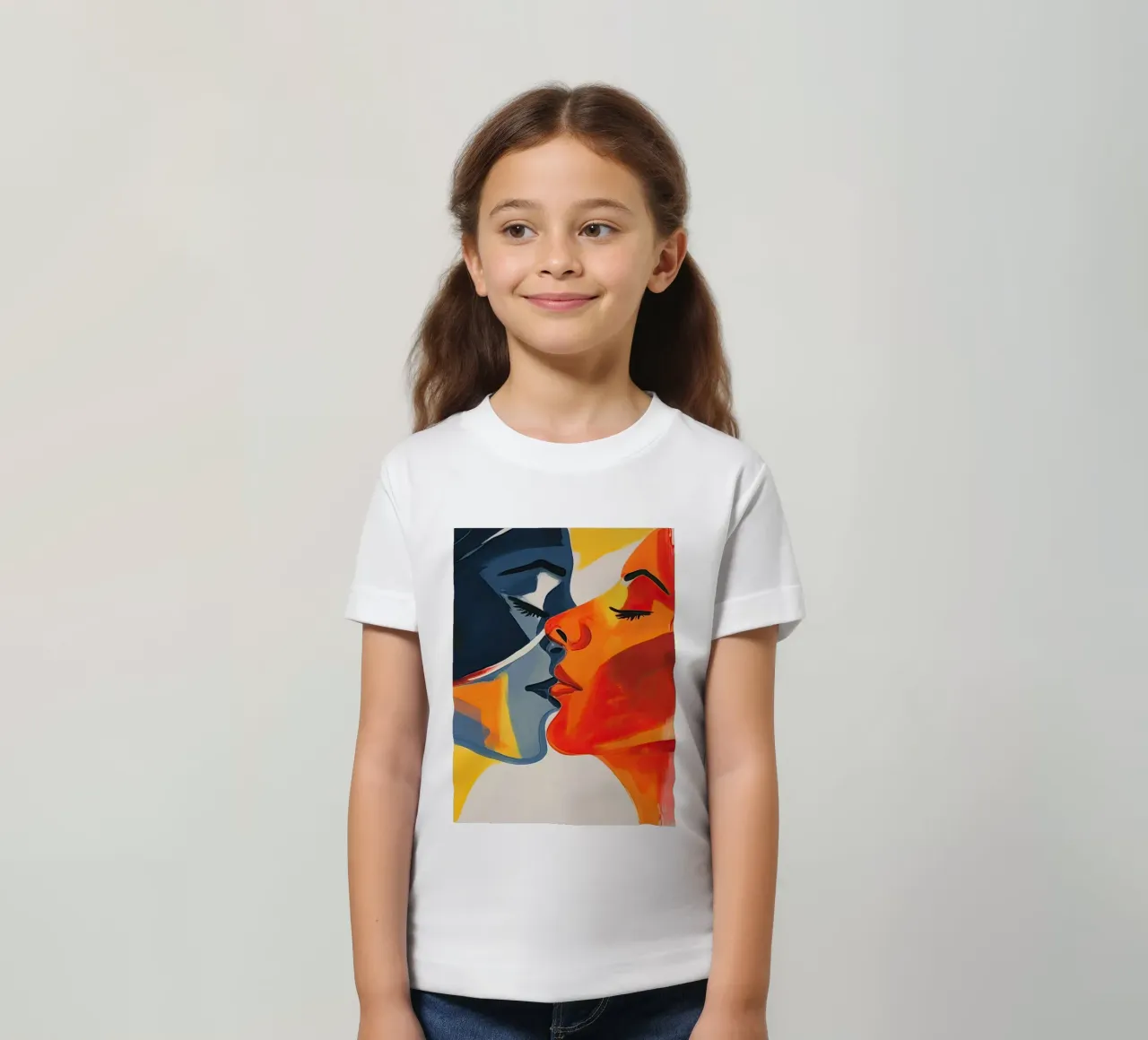 The Perfect Kiss kids t-shirt by DaarbyN