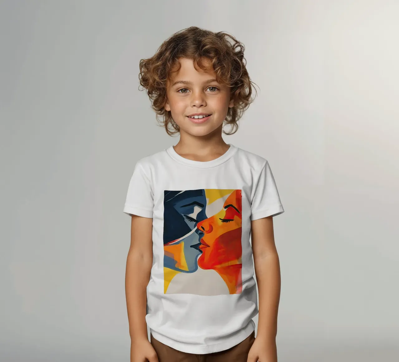 The Perfect Kiss kids t-shirt by DaarbyN
