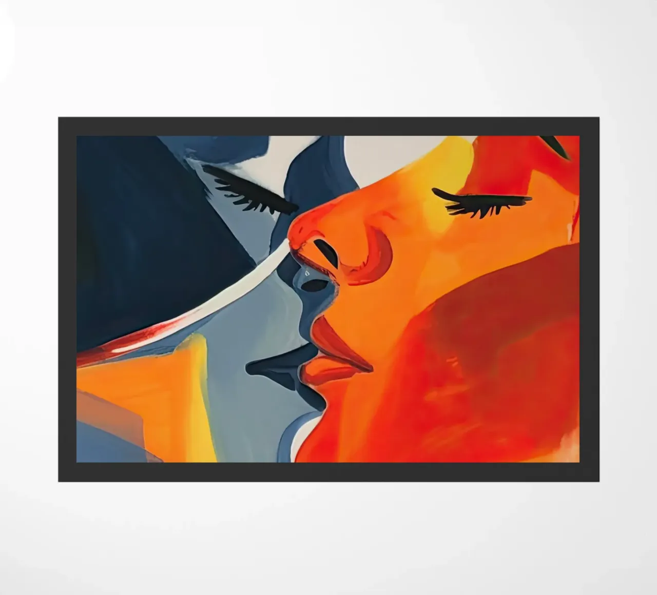 The Perfect Kiss doormat by DaarbyN
