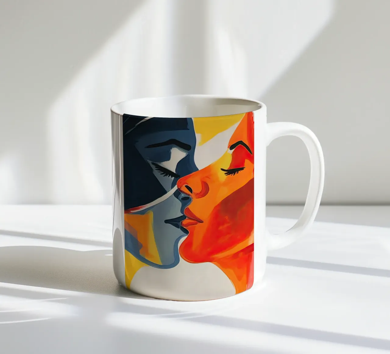 Il bacio perfetto tazza in ceramica da DaarbyN