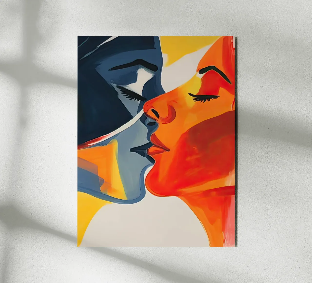 The Perfect Kiss alu-dibond by DaarbyN