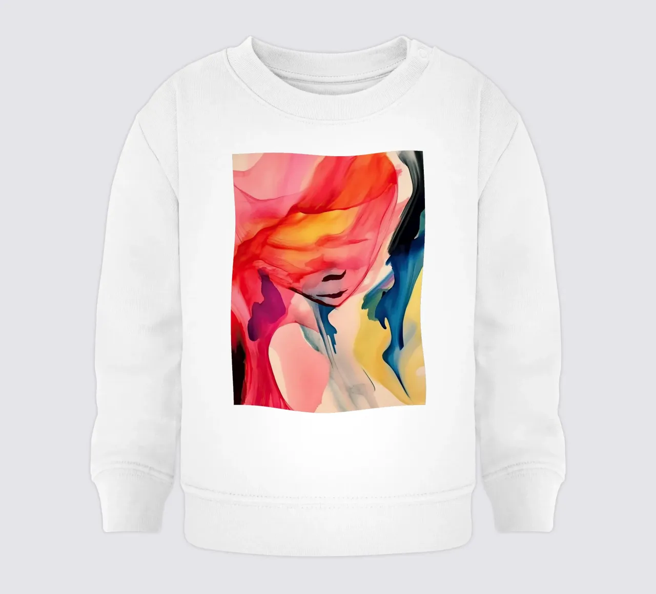 Silenzio colorato felpa neonato da DaarbyN