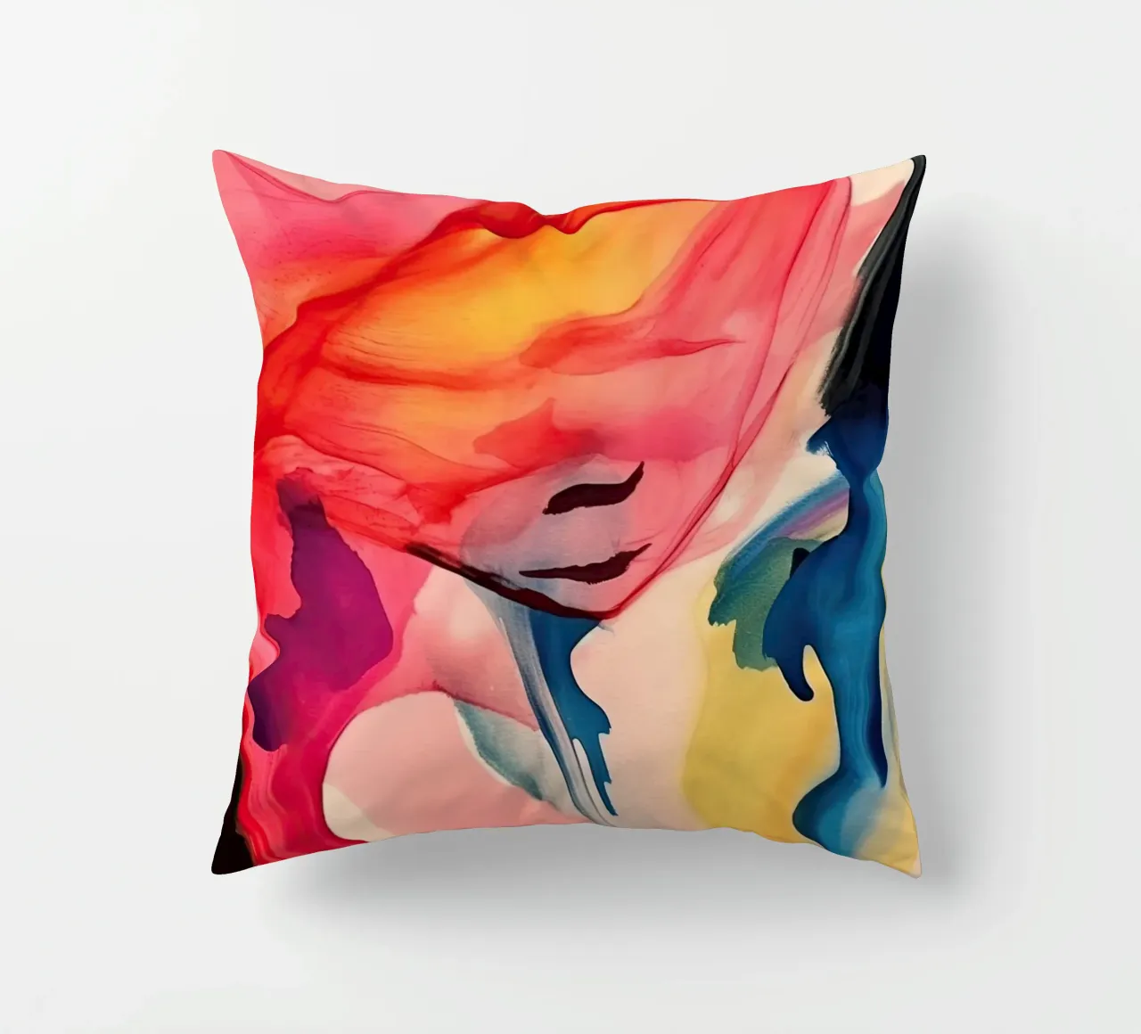 Silenzio colorato cuscino da DaarbyN