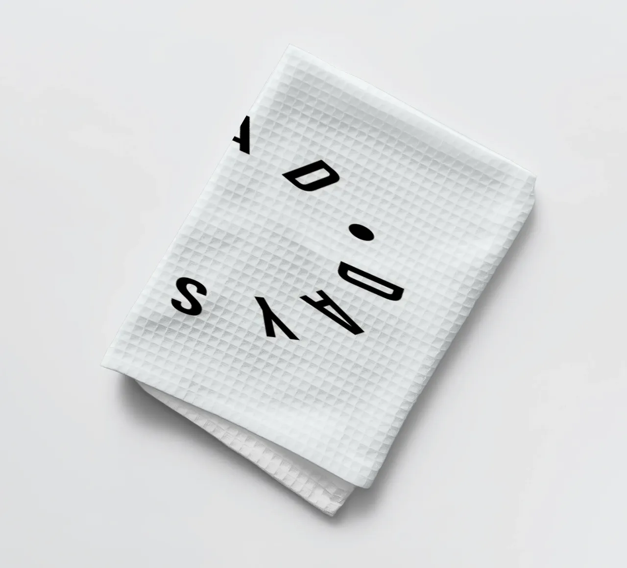 No Bad Days Typography Positive Quote canovaccio da cucina da Honeymoon Hotel