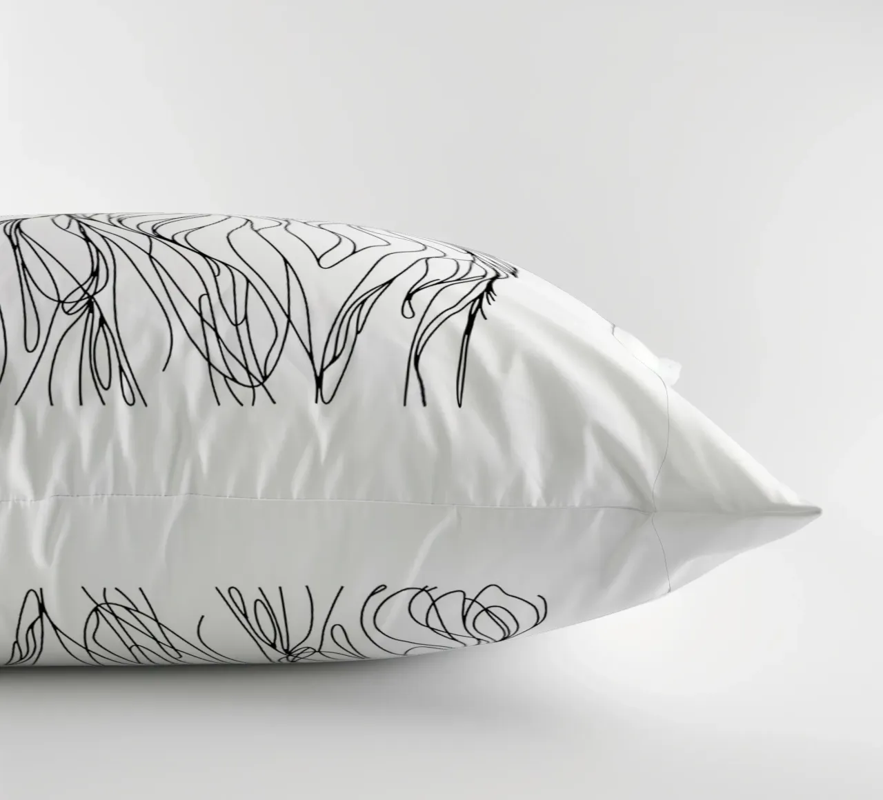 Bouvier bernois Dessin au trait coussin de WijdevenDesign