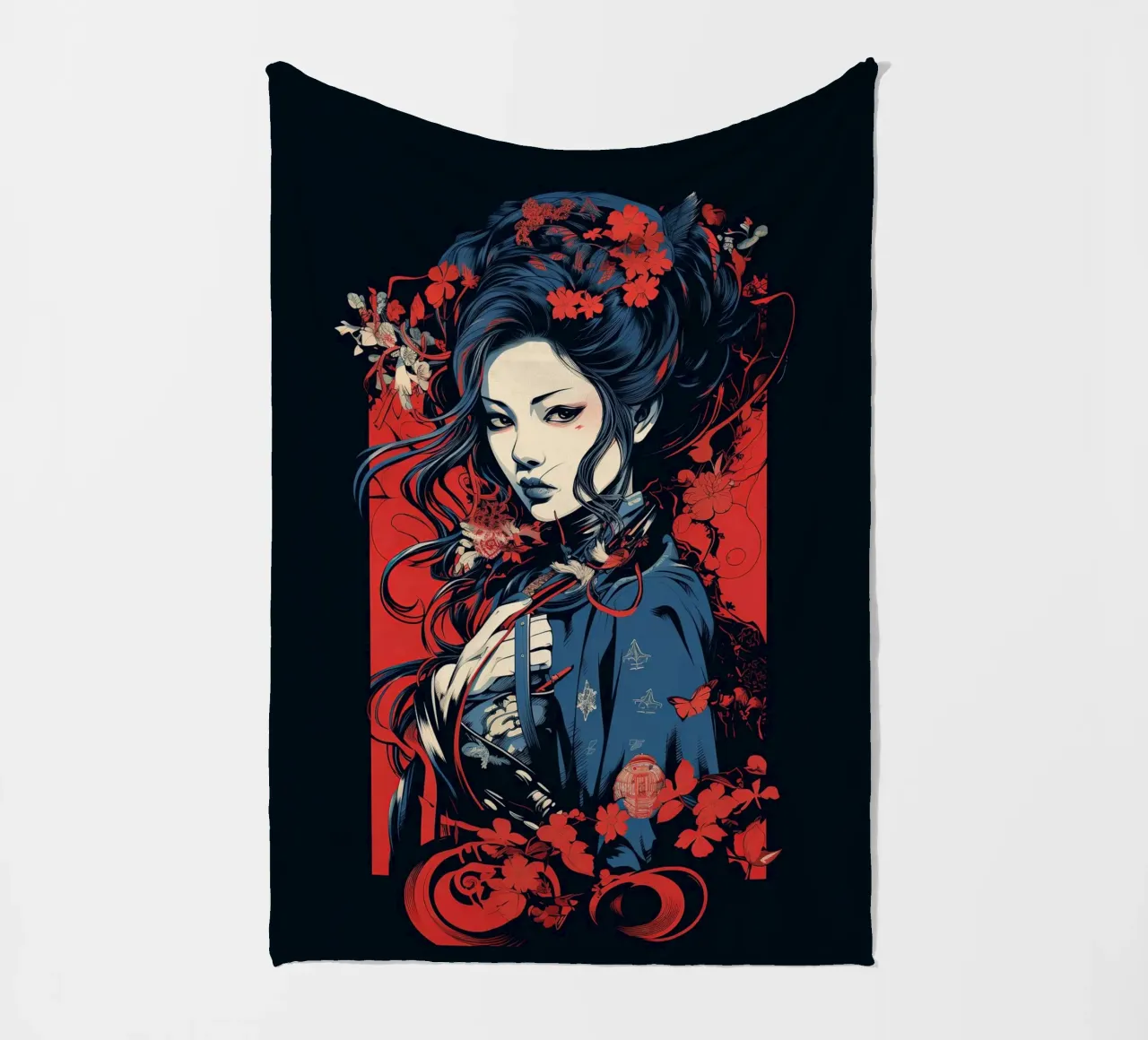 Mineko Geisha coperta in pile da 2toastdesign