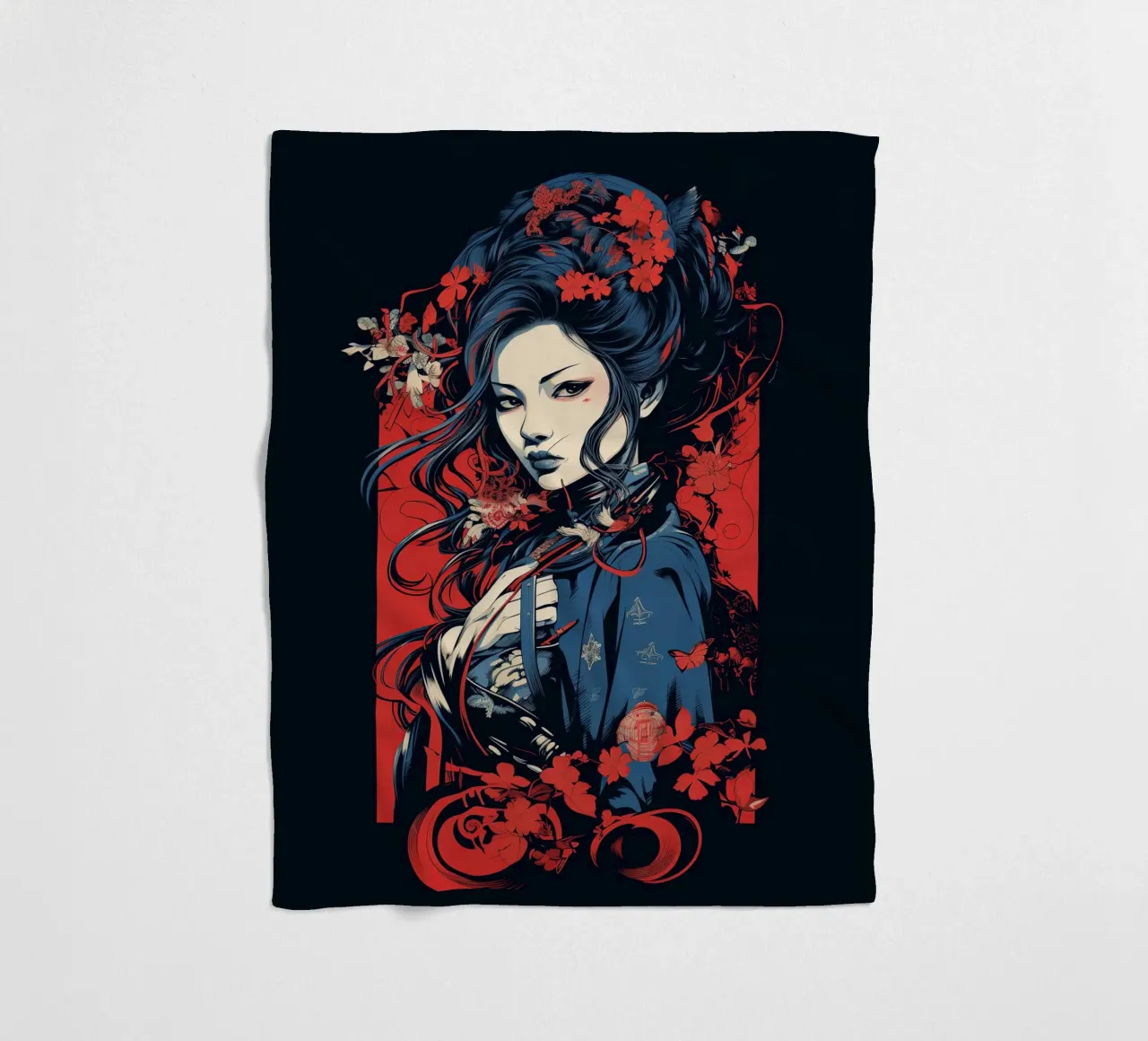 Mineko Geisha coperta in pile da 2toastdesign