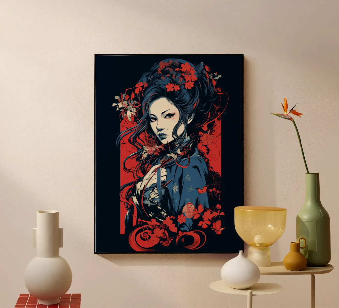 Mineko Geisha plexiglass da 2toastdesign