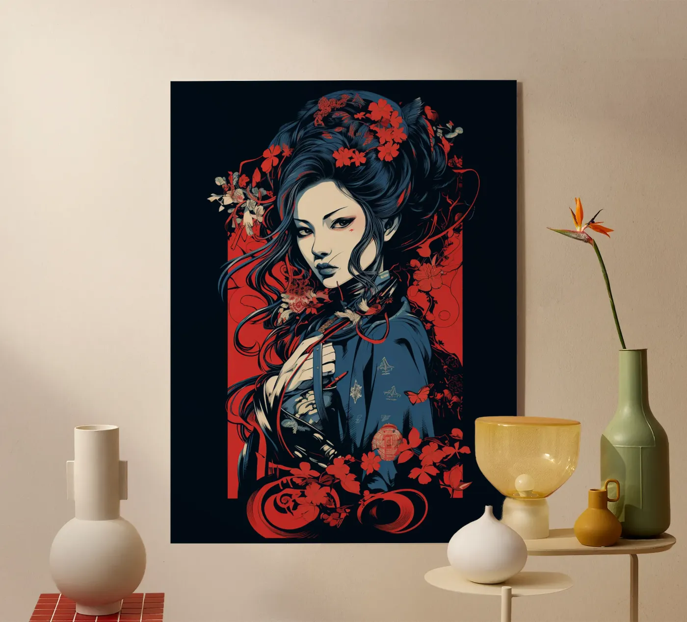 Mineko Geisha plexiglass da 2toastdesign