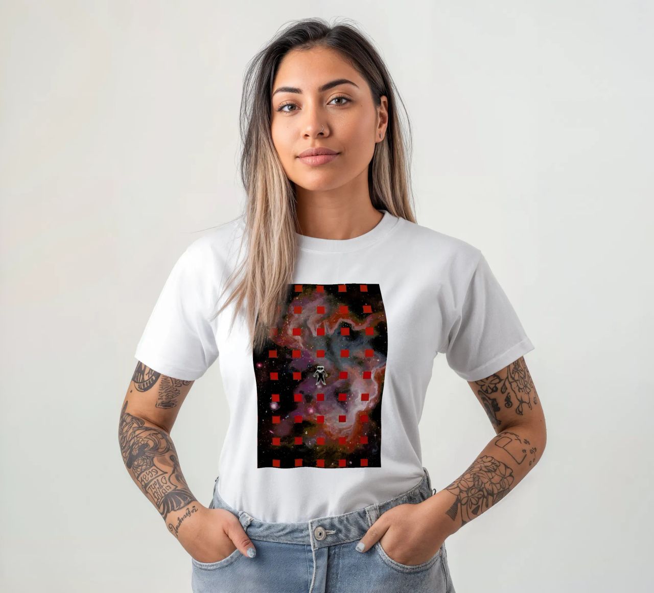 Lost In Red t-shirt da Jared Yamahata