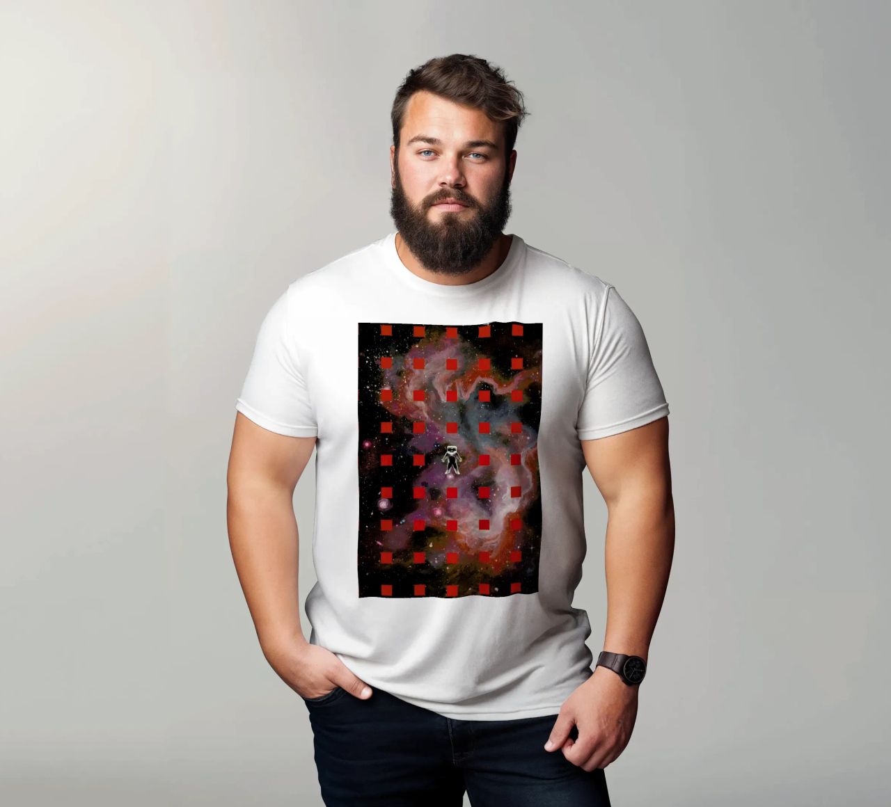Lost In Red t-shirt da Jared Yamahata