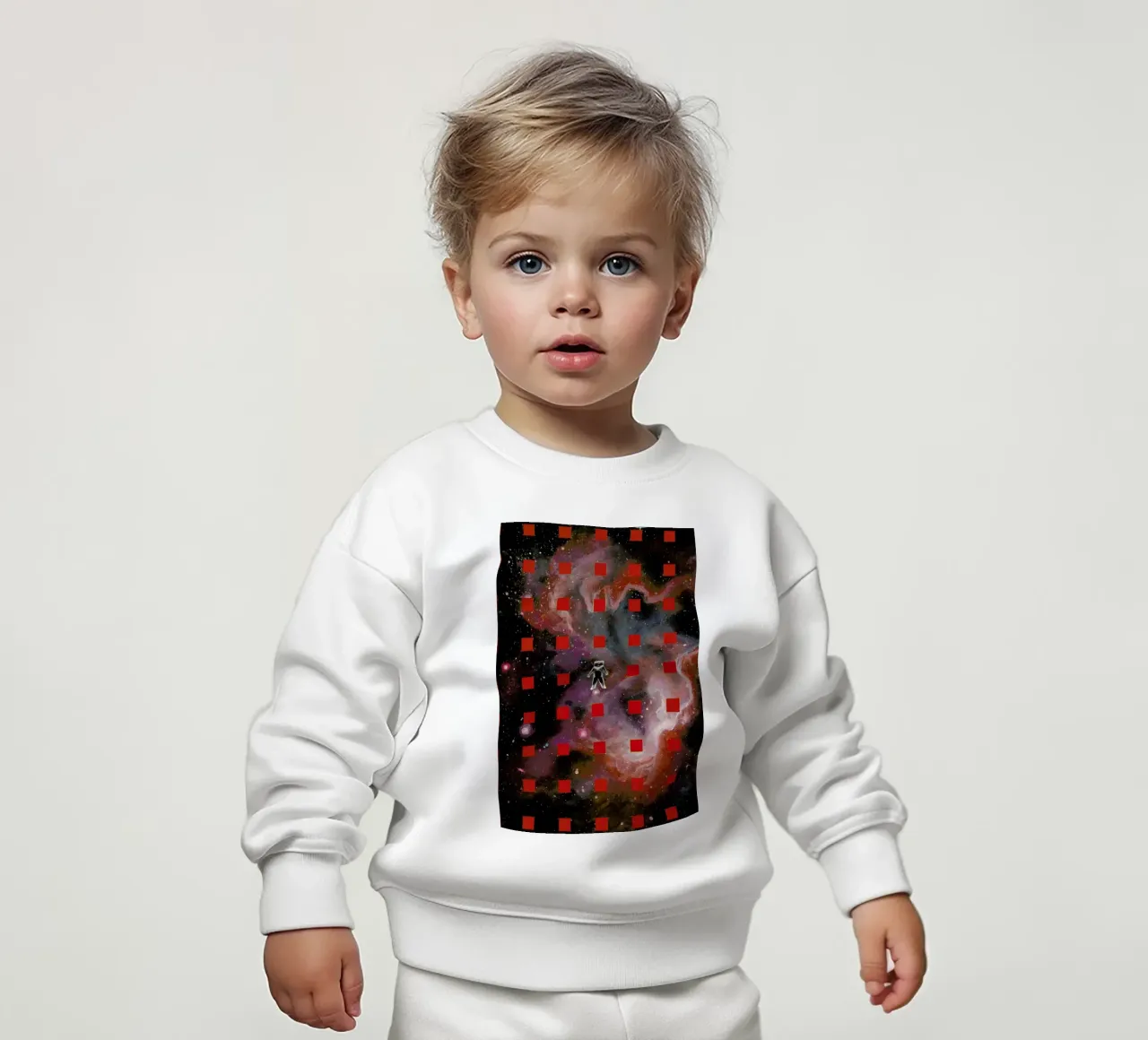Lost In Red sudadera de bebé de Jared Yamahata