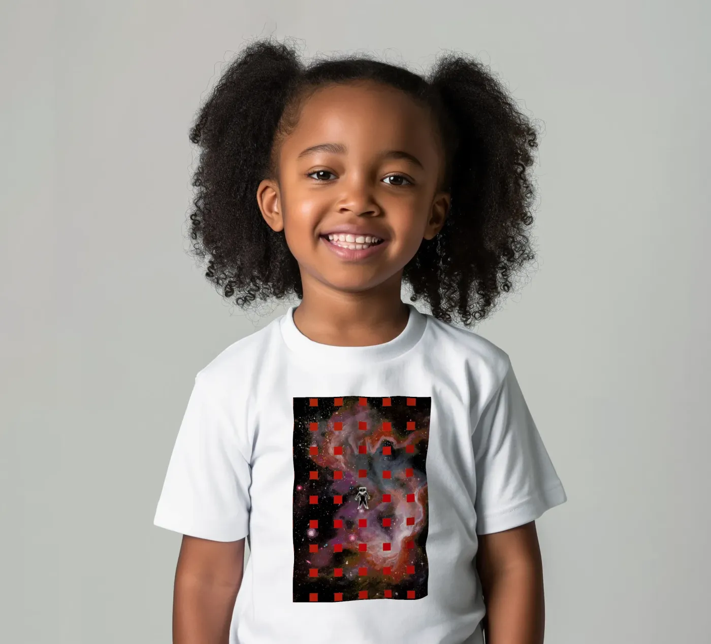 Lost In Red t-shirt bambini da Jared Yamahata