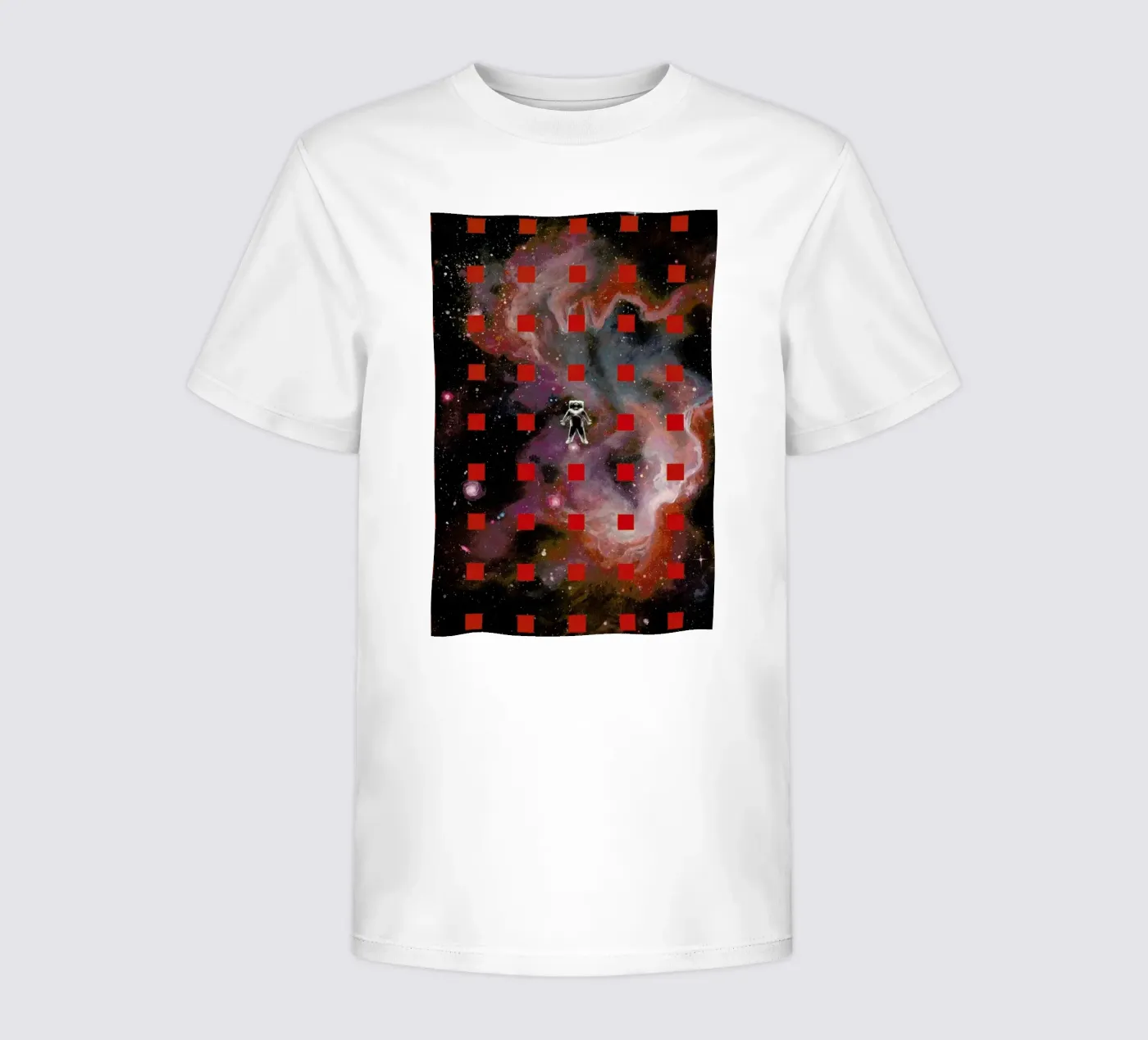 Lost In Red t-shirt bambini da Jared Yamahata
