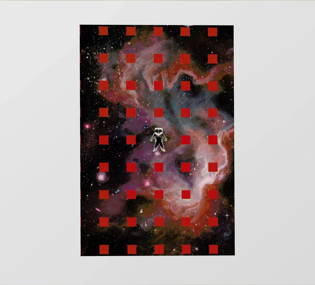 Lost In Red telo in pvc da Jared Yamahata