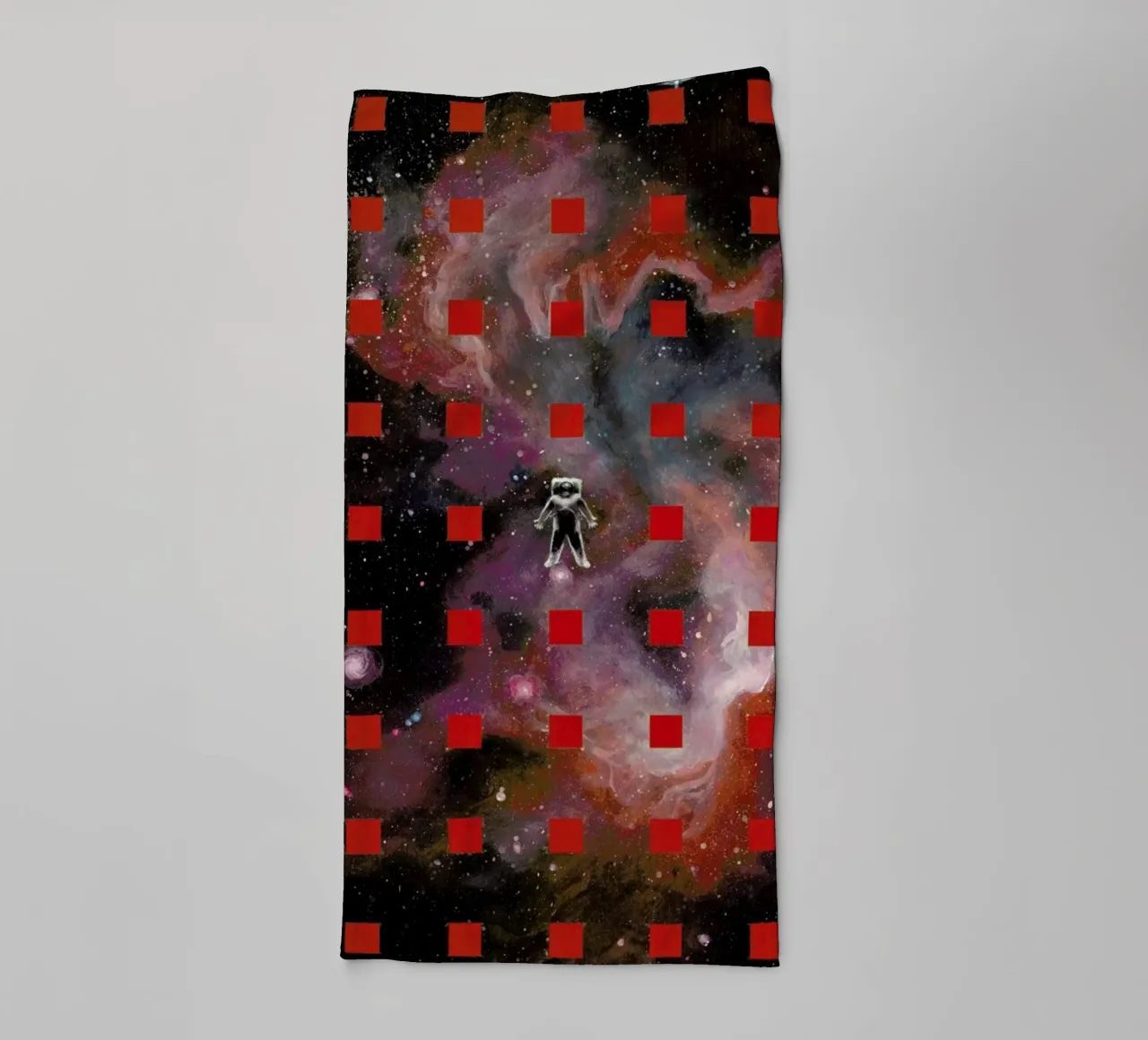 Lost In Red asciugamano da bagno da Jared Yamahata
