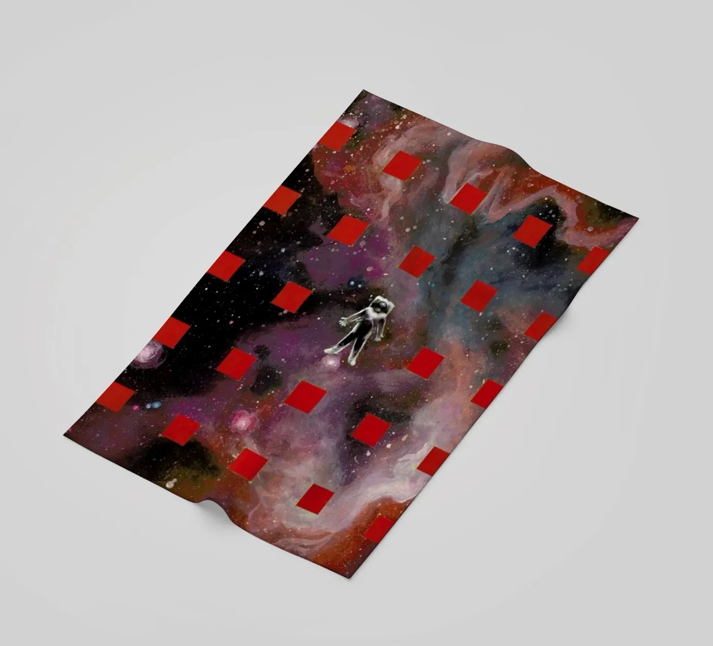 Lost In Red telo mare da Jared Yamahata