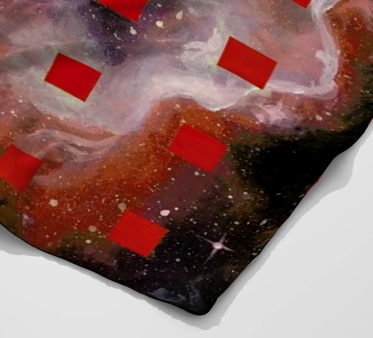 Lost In Red coperta in pile da Jared Yamahata