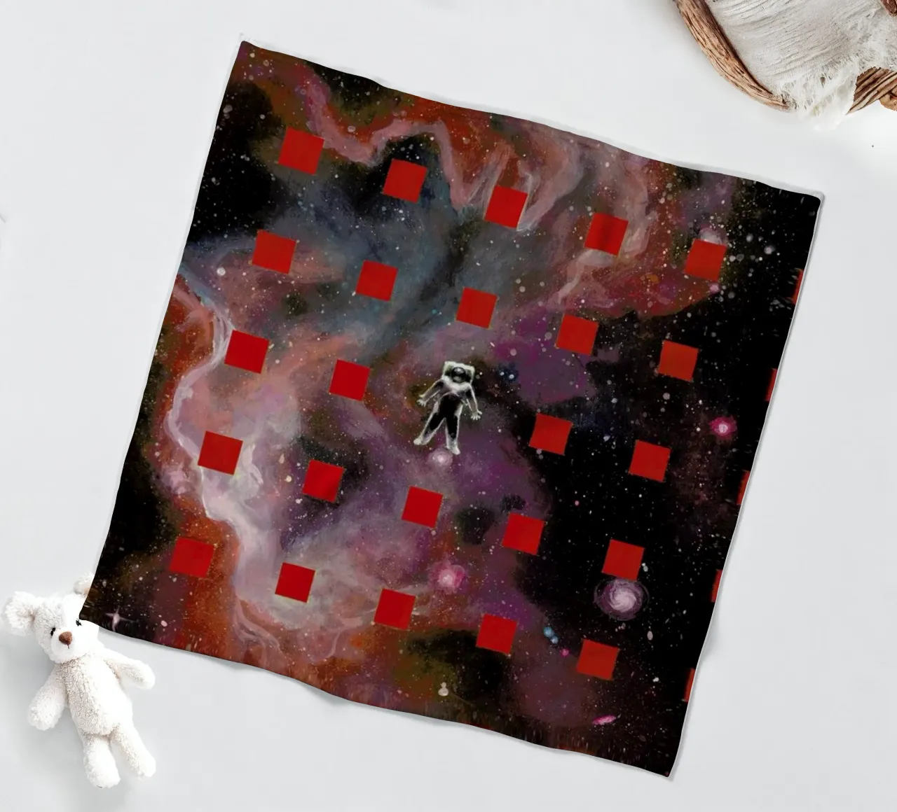 Lost In Red coperta in pile da Jared Yamahata