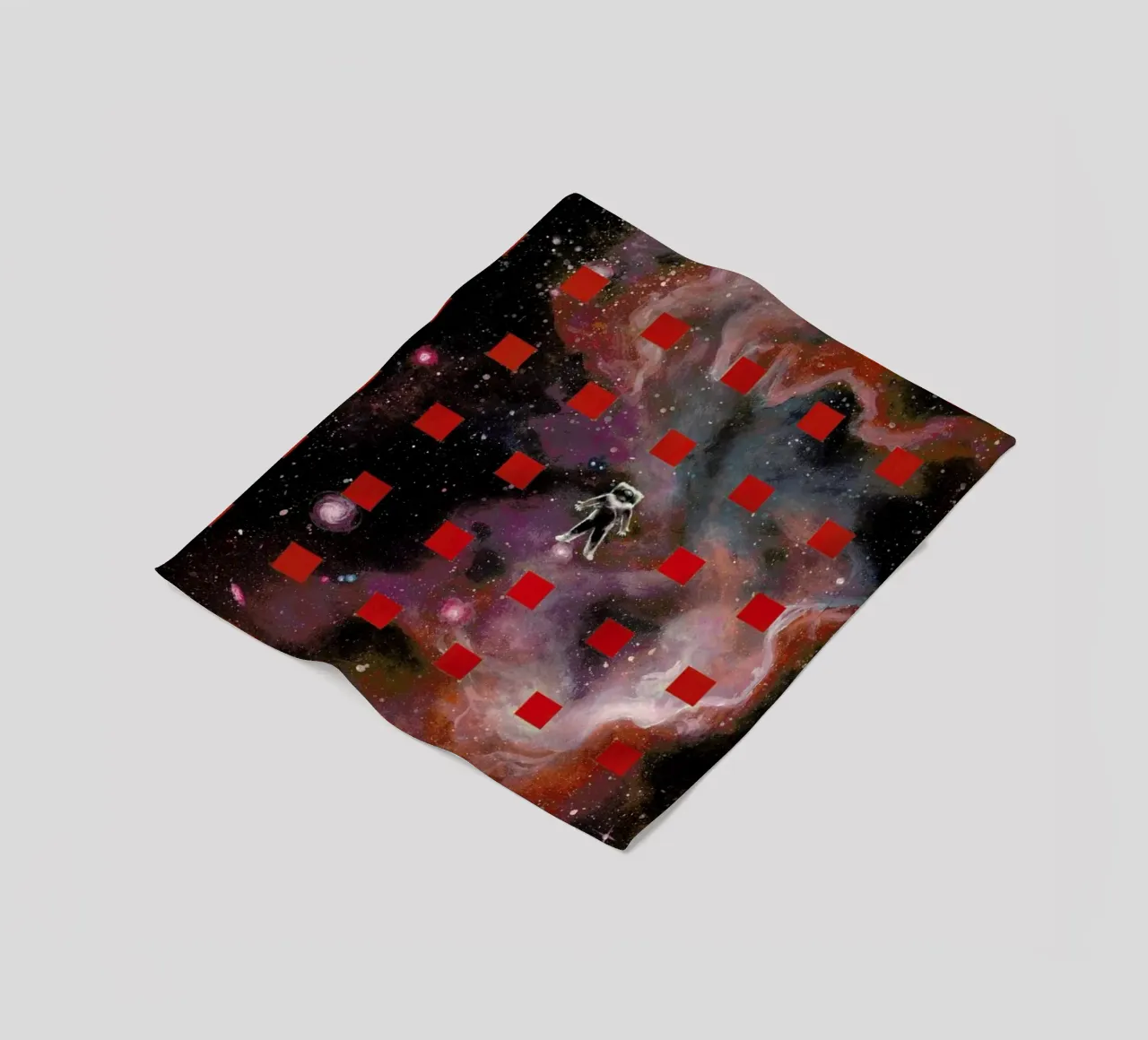 Lost In Red coperta in pile da Jared Yamahata