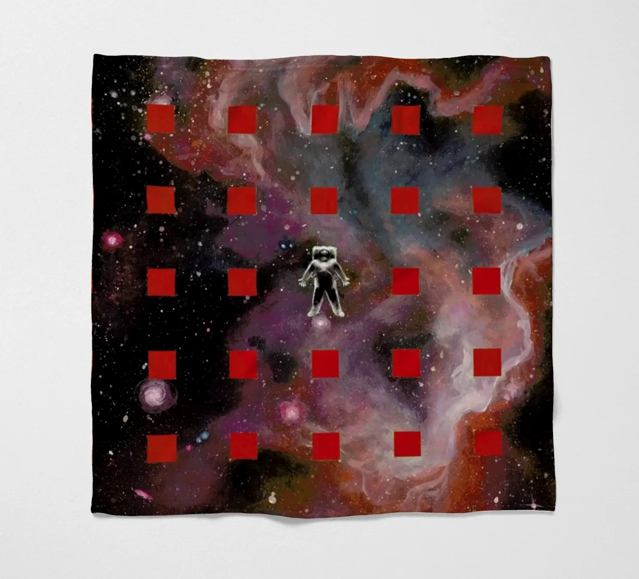 Lost In Red coperta in pile da Jared Yamahata