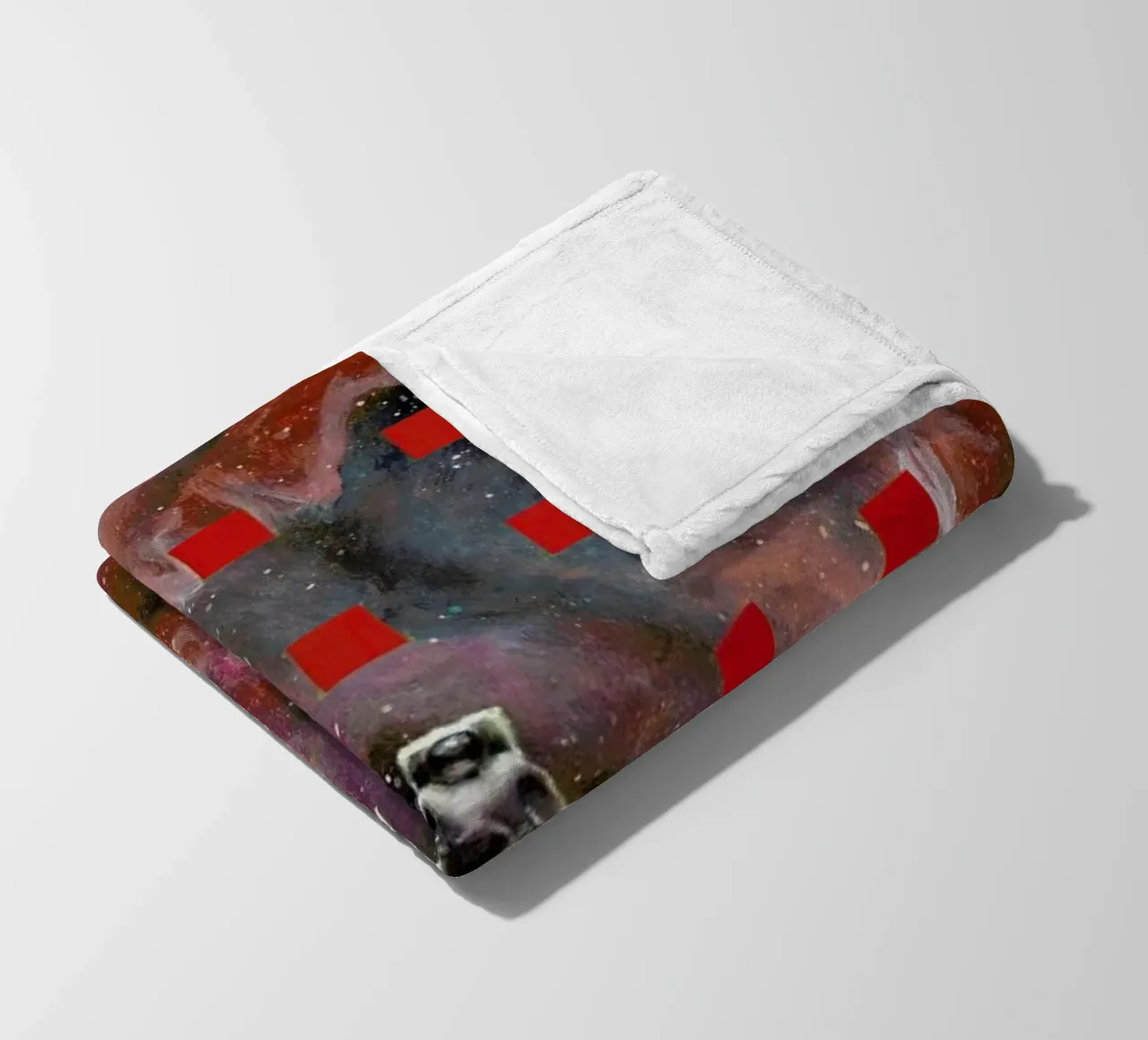 Lost In Red coperta in pile da Jared Yamahata