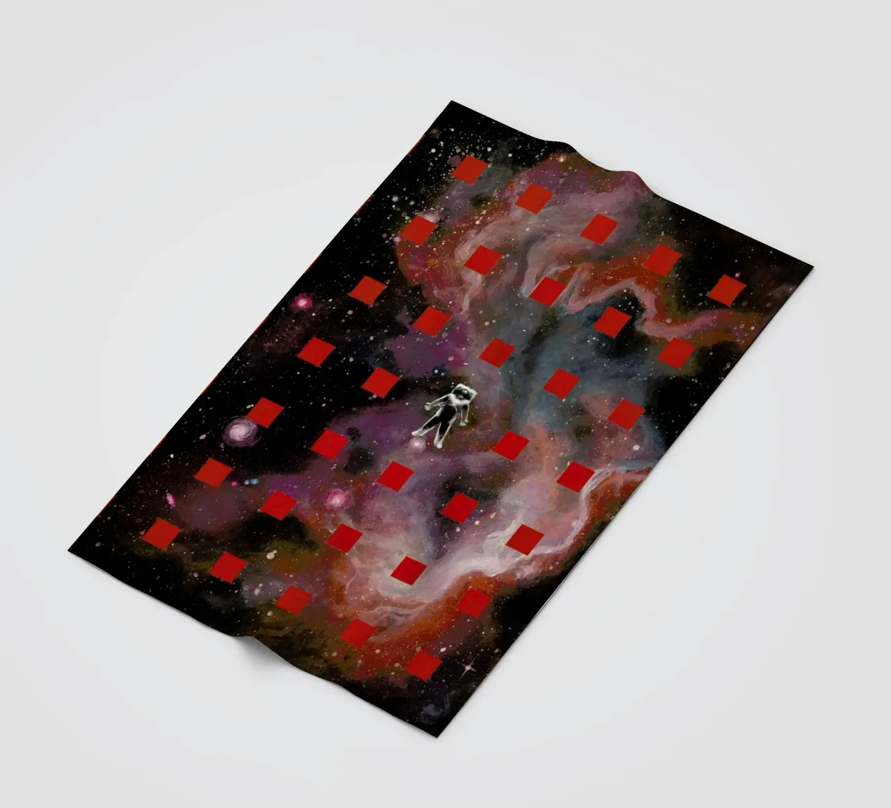 Lost In Red coperta in pile da Jared Yamahata