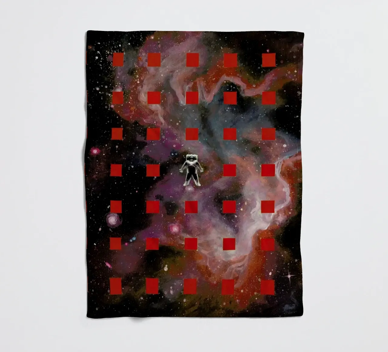 Lost In Red coperta in pile da Jared Yamahata