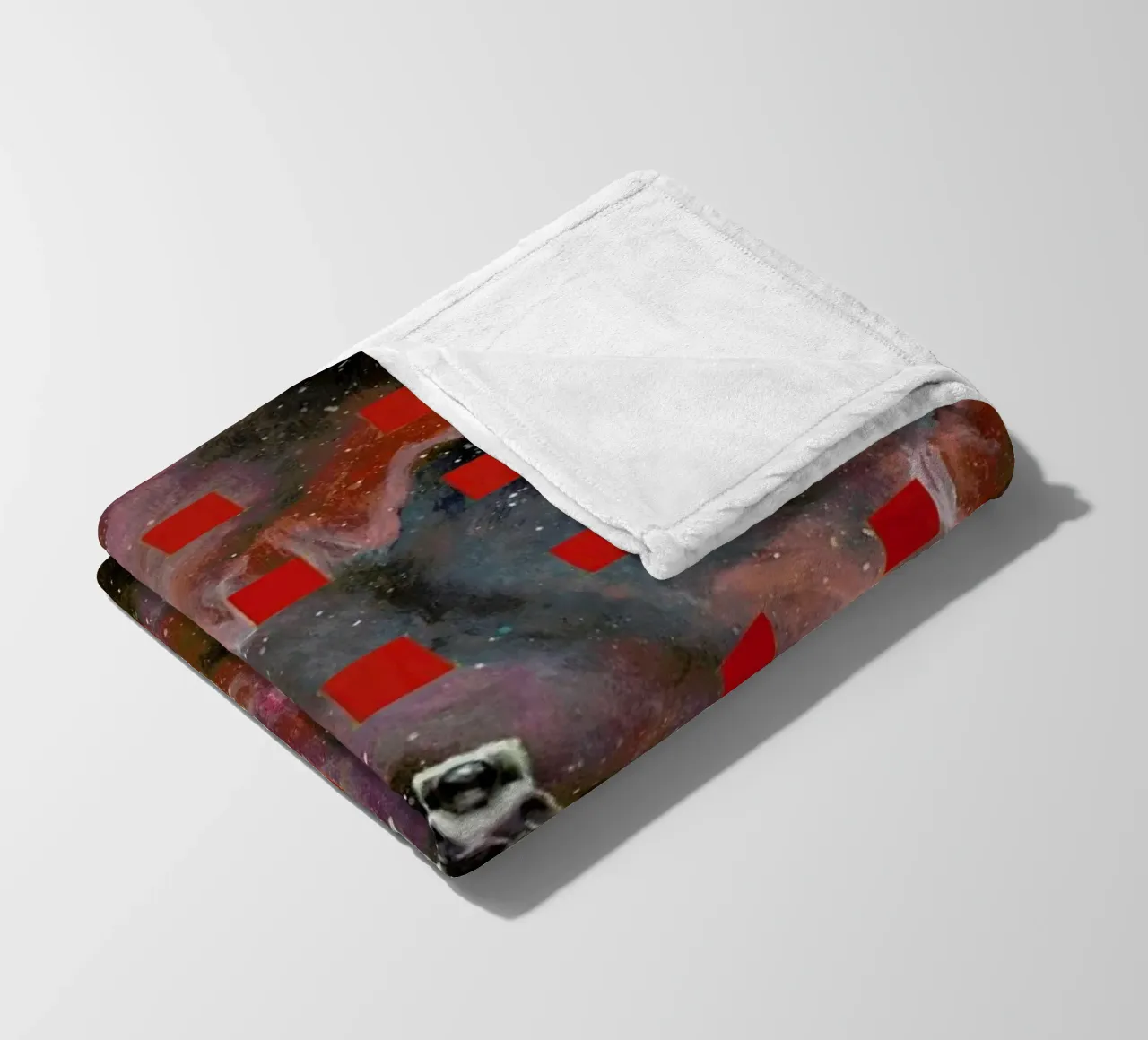 Lost In Red coperta in pile da Jared Yamahata