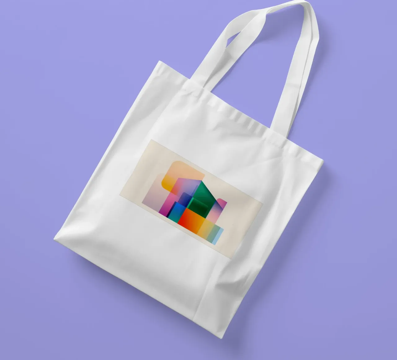 Composizioni geometriche borsa in juta da Geometric
