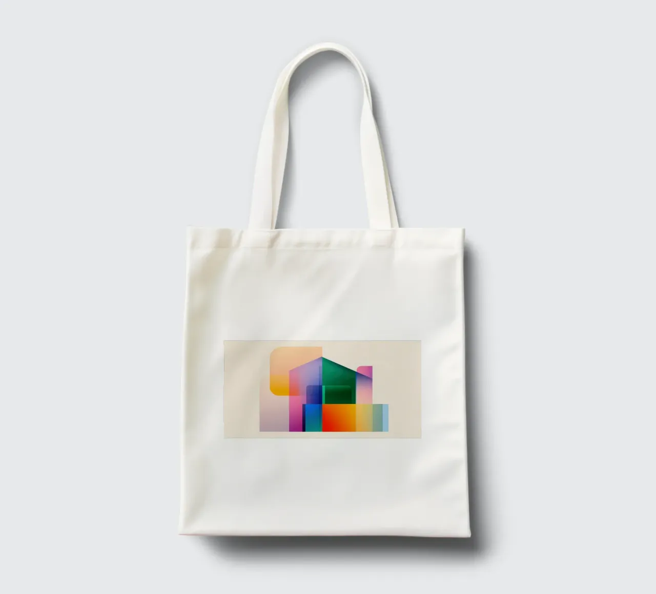 Composizioni geometriche borsa in juta da Geometric