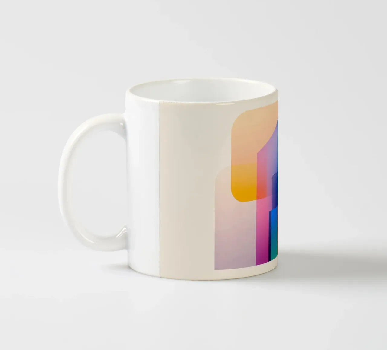Composizioni geometriche tazza in ceramica da Geometric