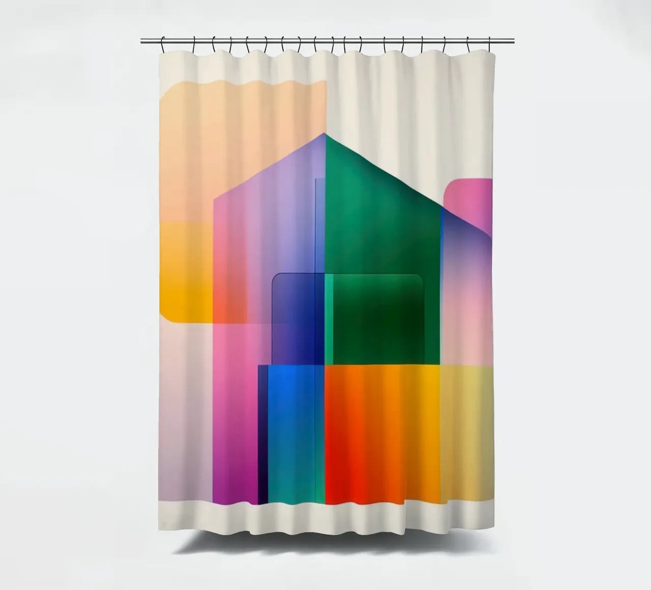 Composizioni geometriche tenda da doccia da Geometric